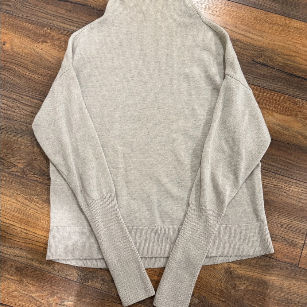 Wilfred Cowl Neck Sweater in Soft Beige
